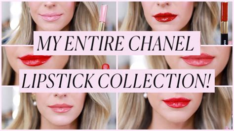 chanel lipstick collection